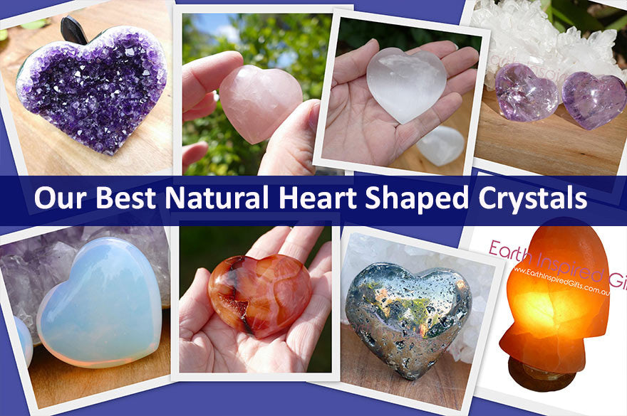 21 Natural Crystal Hearts - Our Best Heart Shaped Crystals