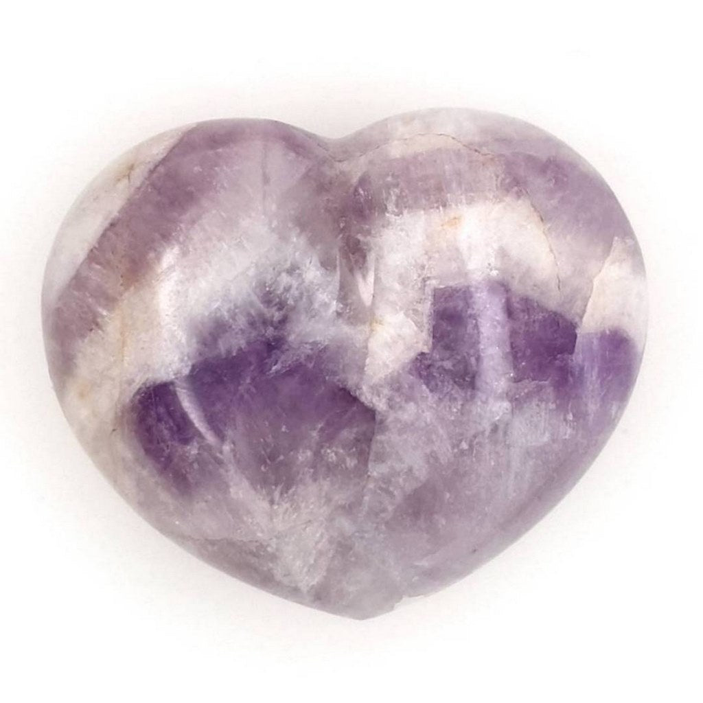 amethyst crystal heart