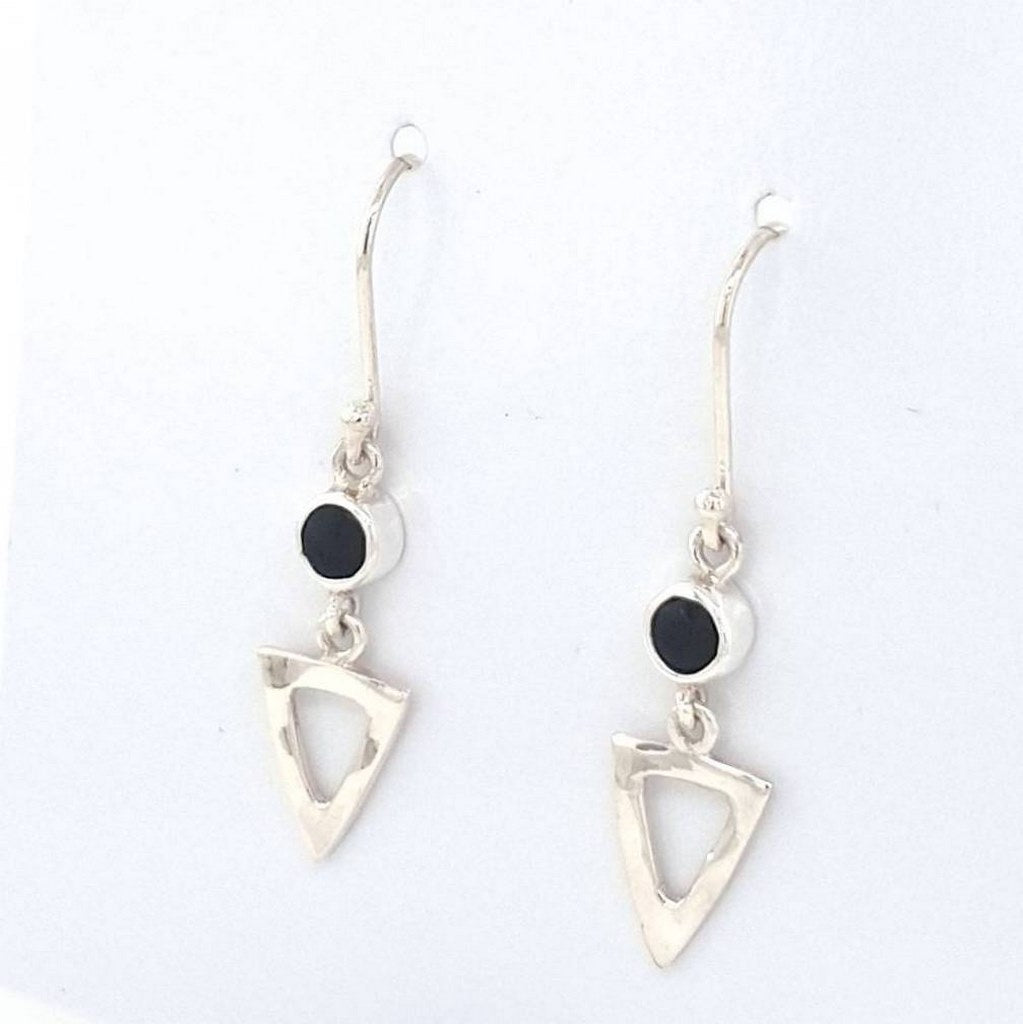 black tourmaline earrings