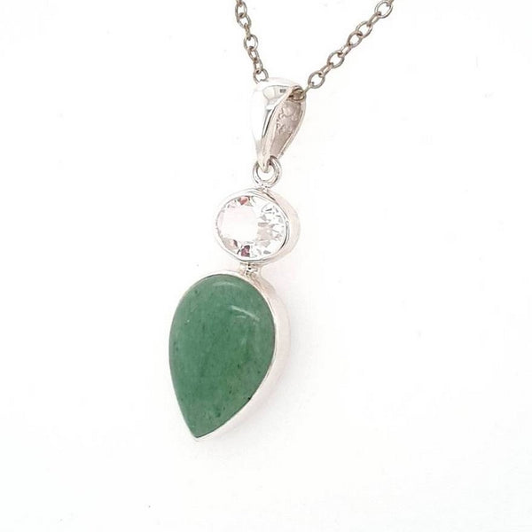 Green Aventurine Pendants Green Aventuring Crystal Jewellery Earth