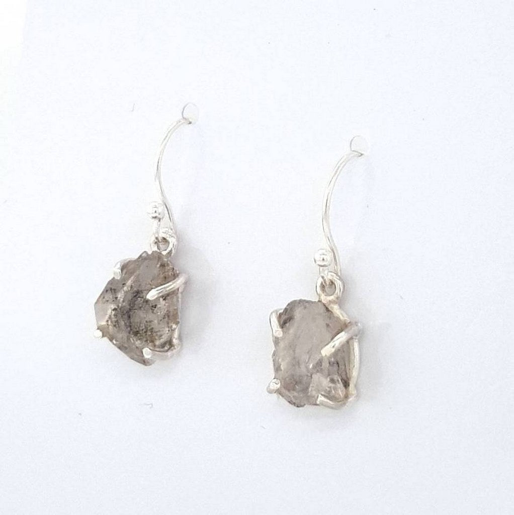herkimer diamond earrings