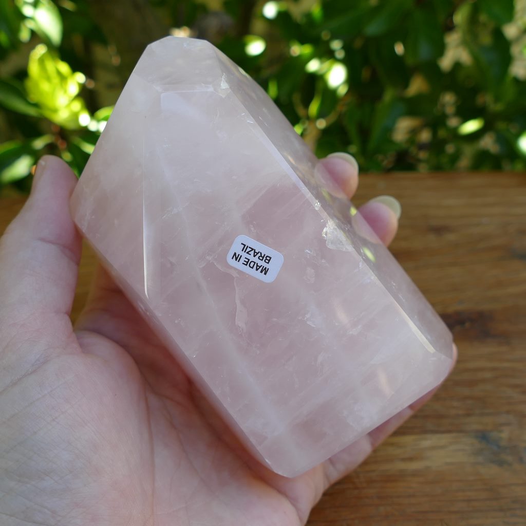 Rose Quartz Gentle Touch Beautifully Polished Healing Crystal for Love