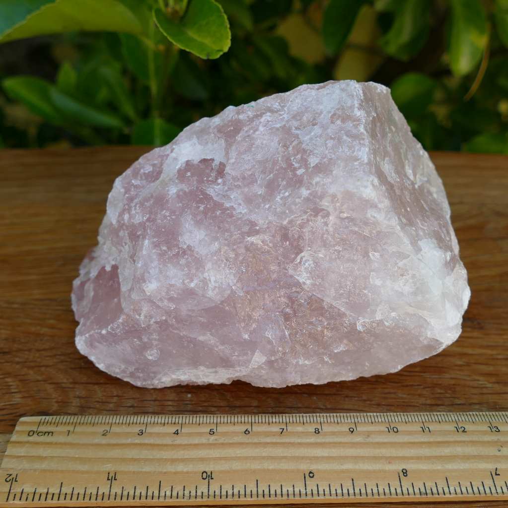 Rose Quartz Crystal Chunks Natural Rough Small to Large