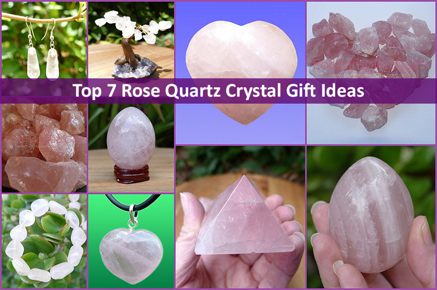 2023 Crystal Stone Holder Necklace - Free (Crystal) Gift Included, Rose Quartz / Gold