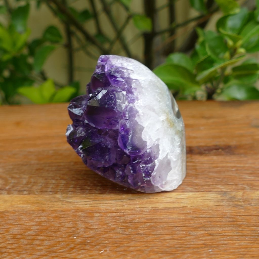 amethyst cluster cut base