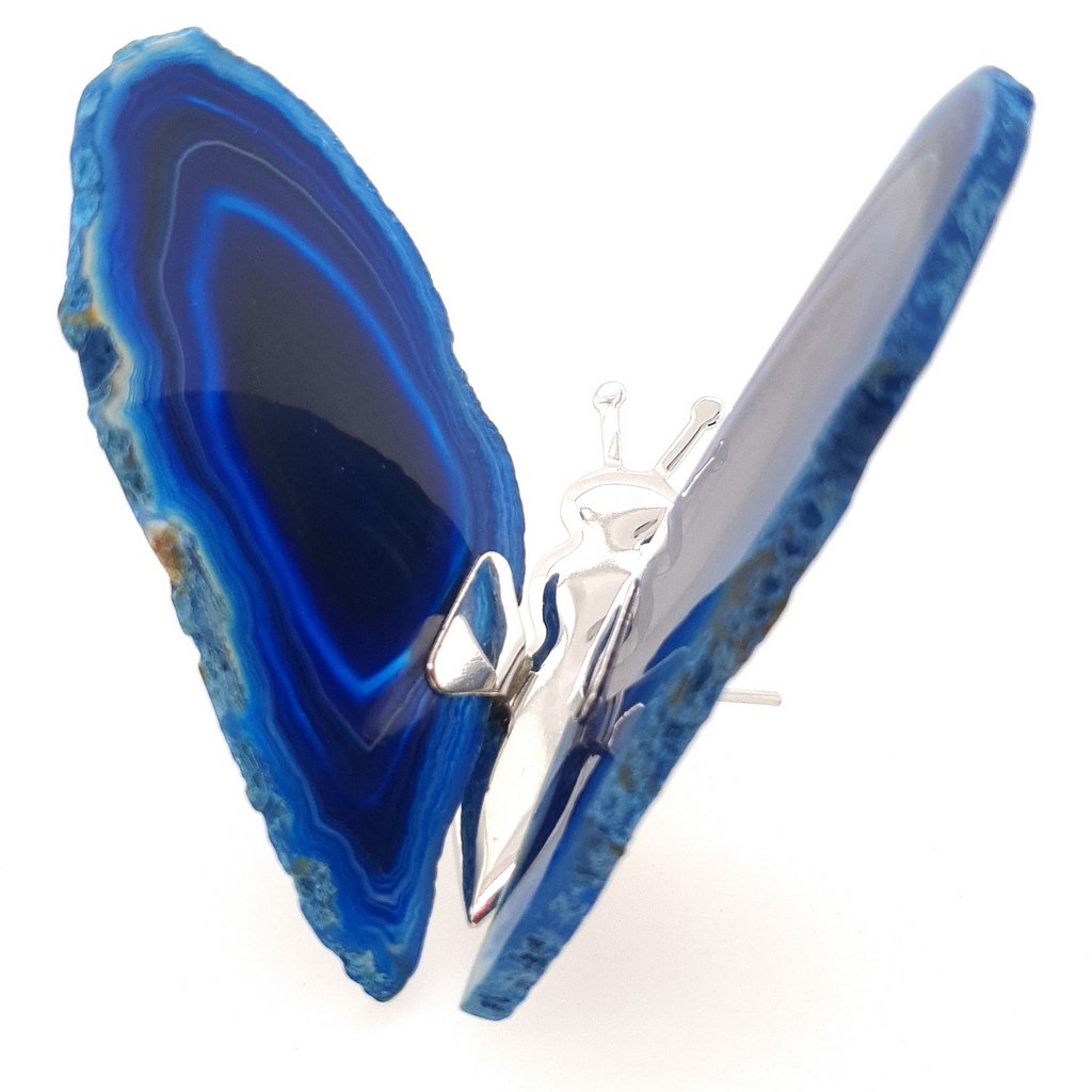 blue agate butterfly