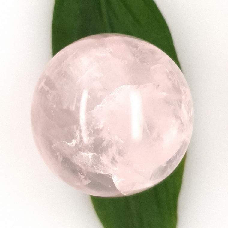 rose quartz sphere