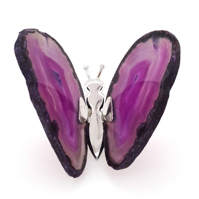 purple agate butterfly