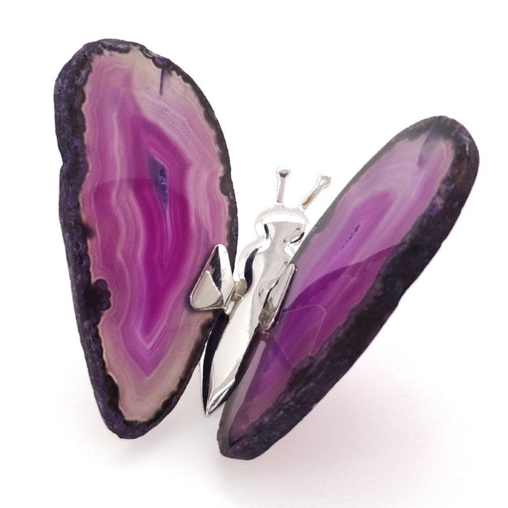 purple agate butterfly