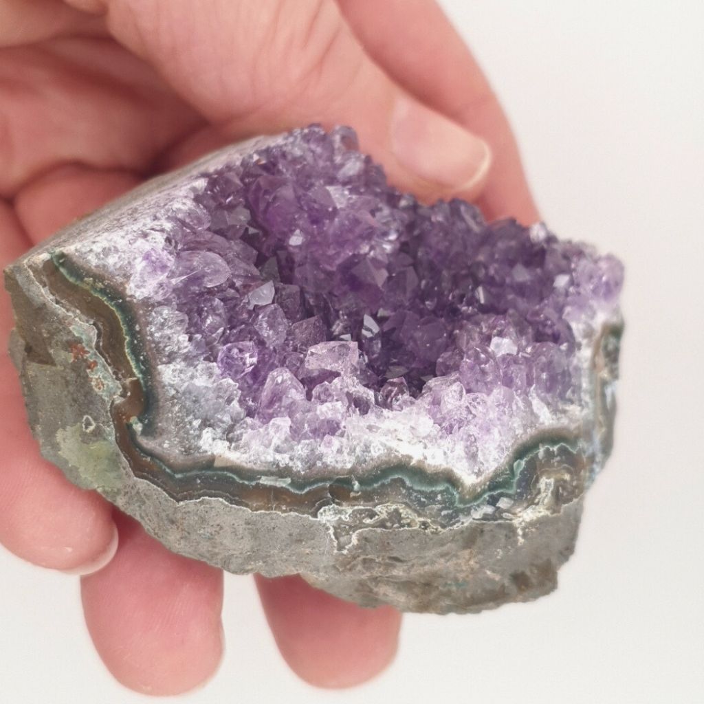 amethyst crystal cluster