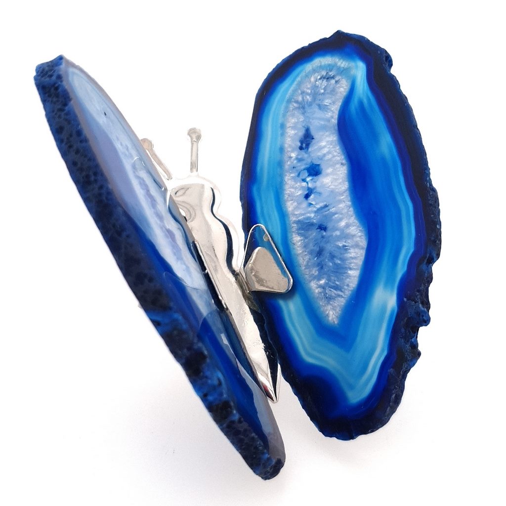 blue agate butterfly