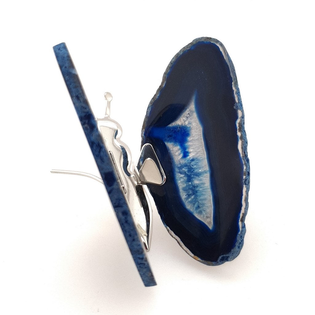 blue agate butterfly