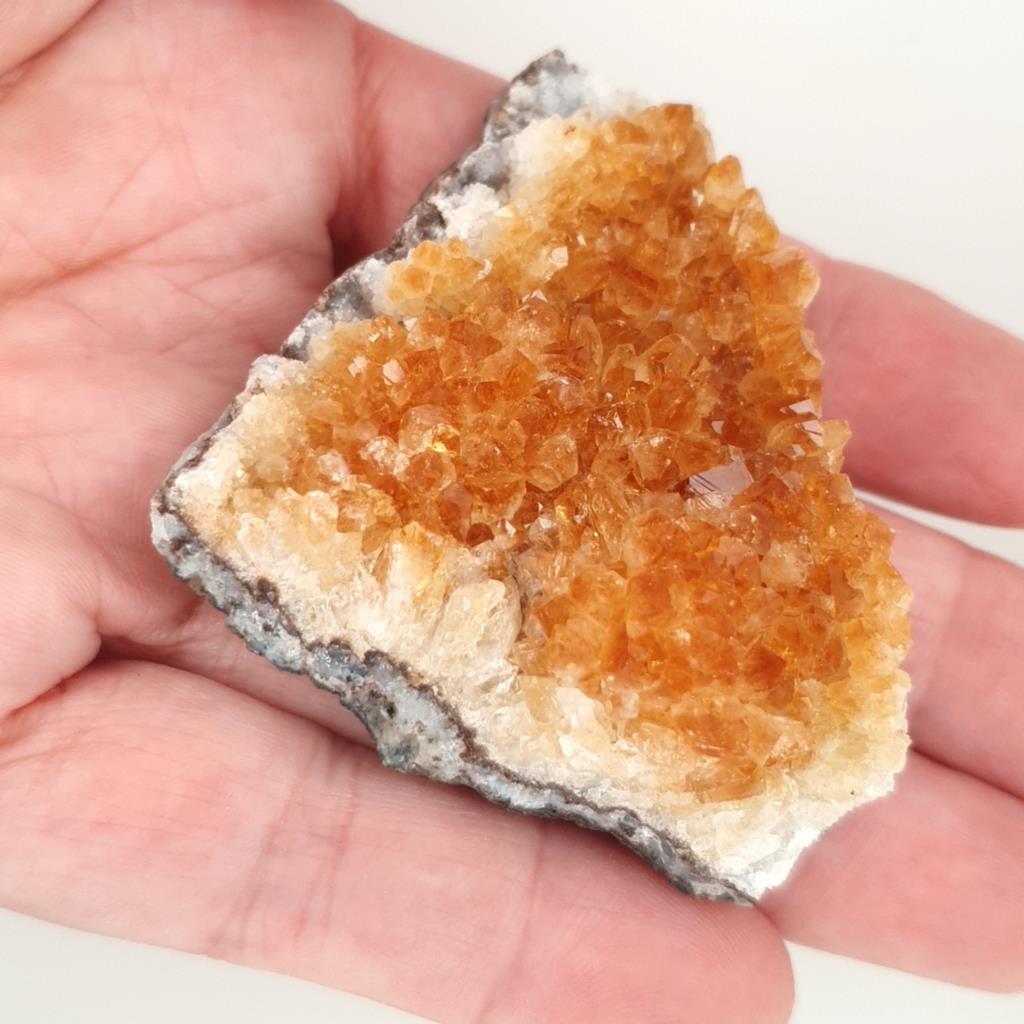 citrine crystal cluster