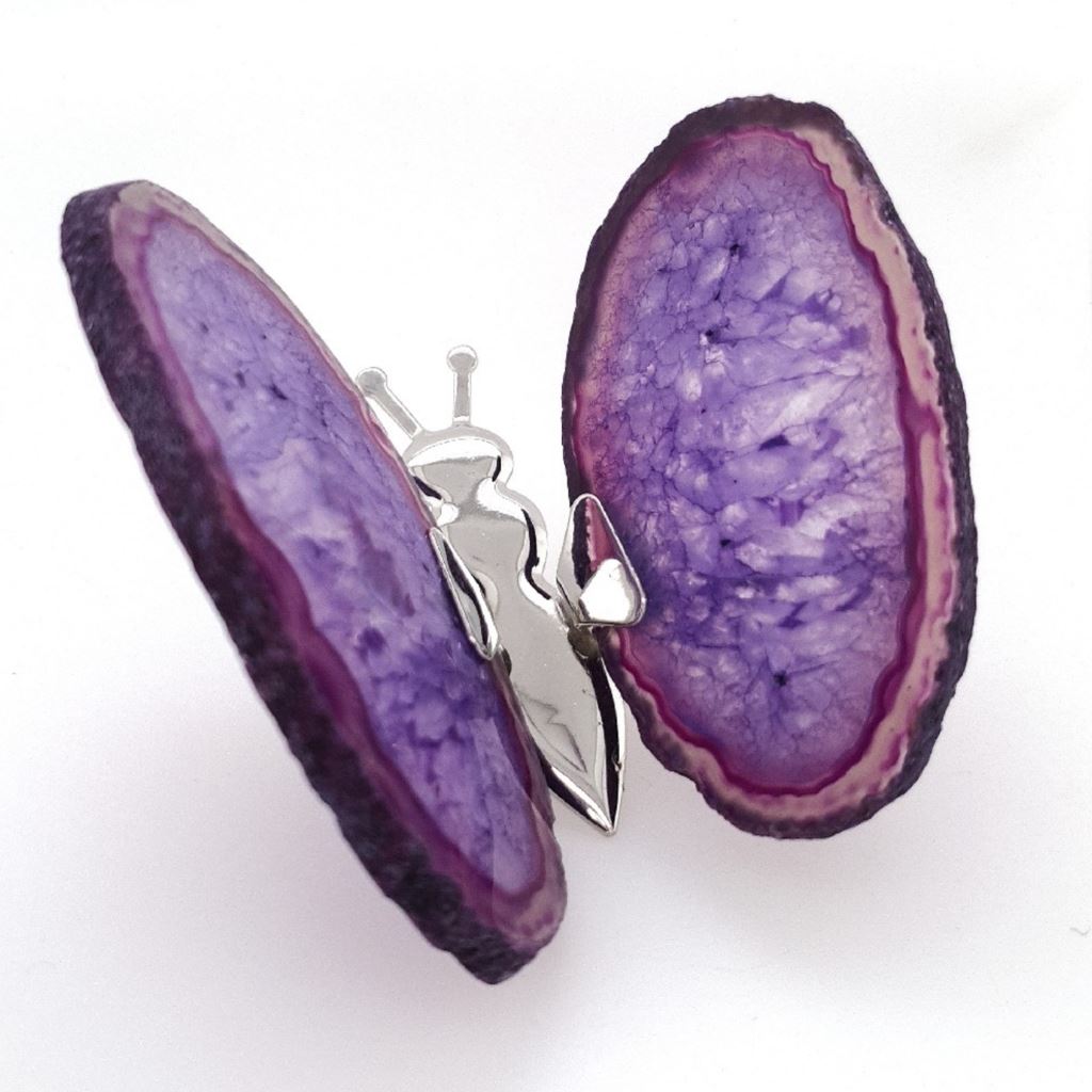 purple agate butterfly