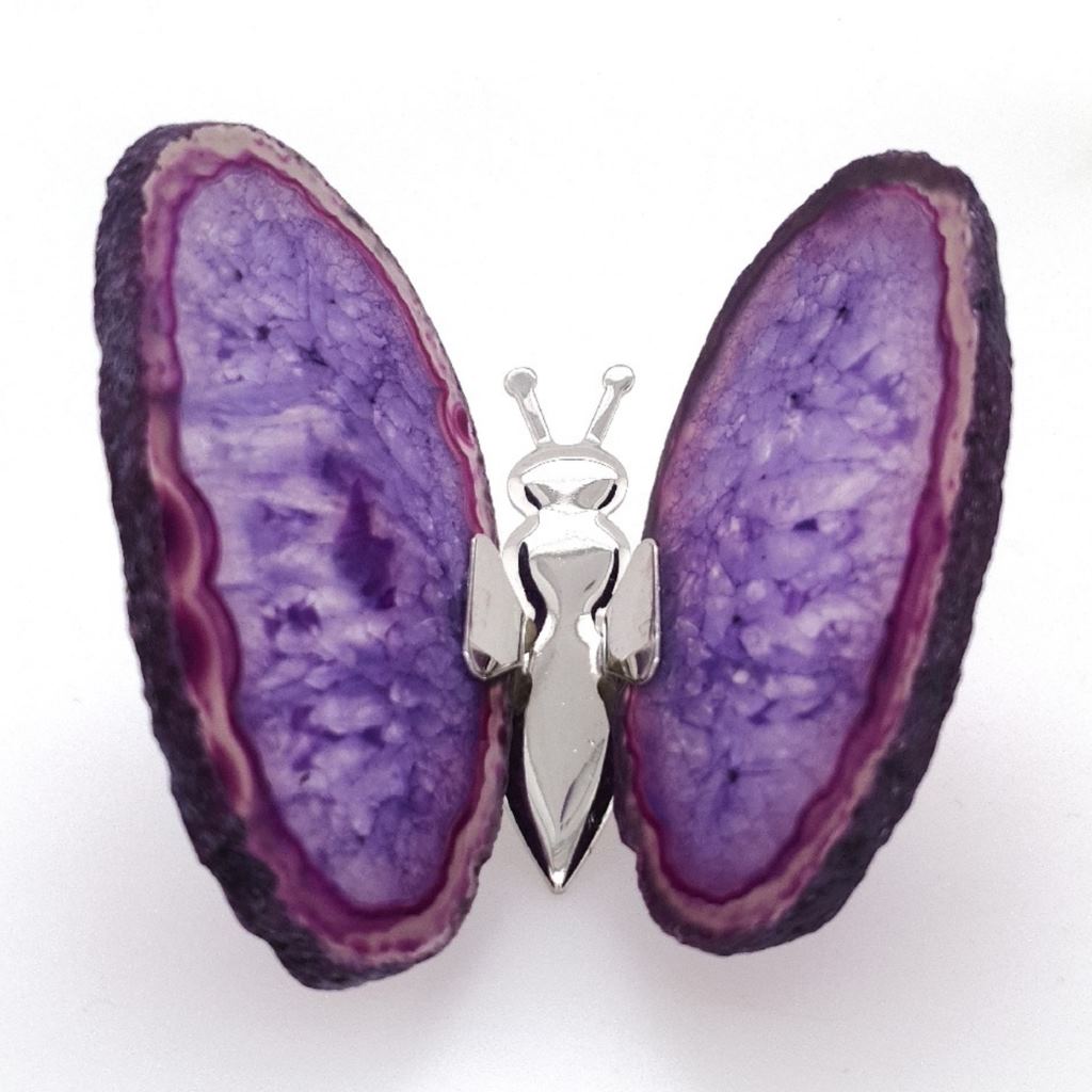 purple agate butterfly