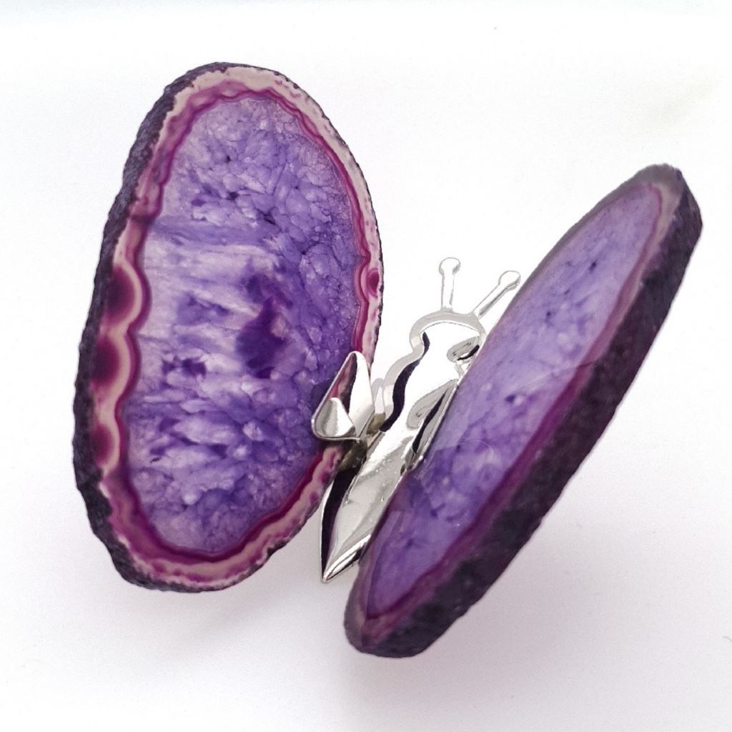 purple agate butterfly