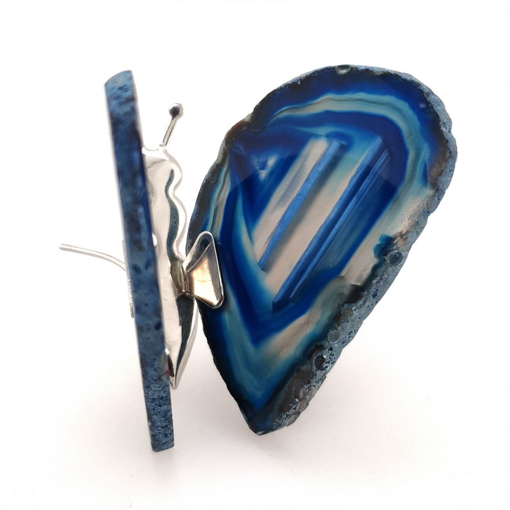 blue agate butterfly