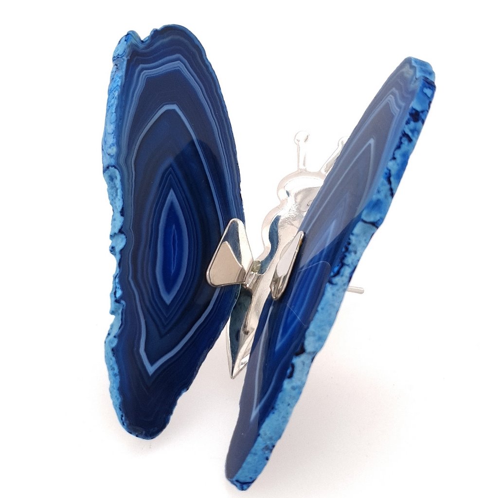 blue agate butterfly