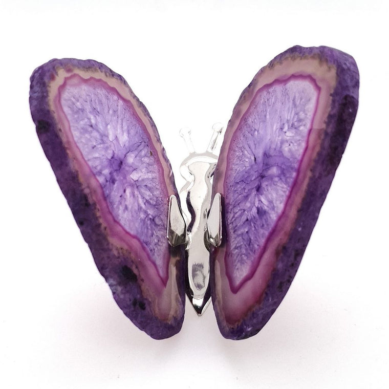 purple agate butterfly