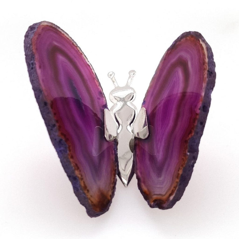 purple agate butterfly