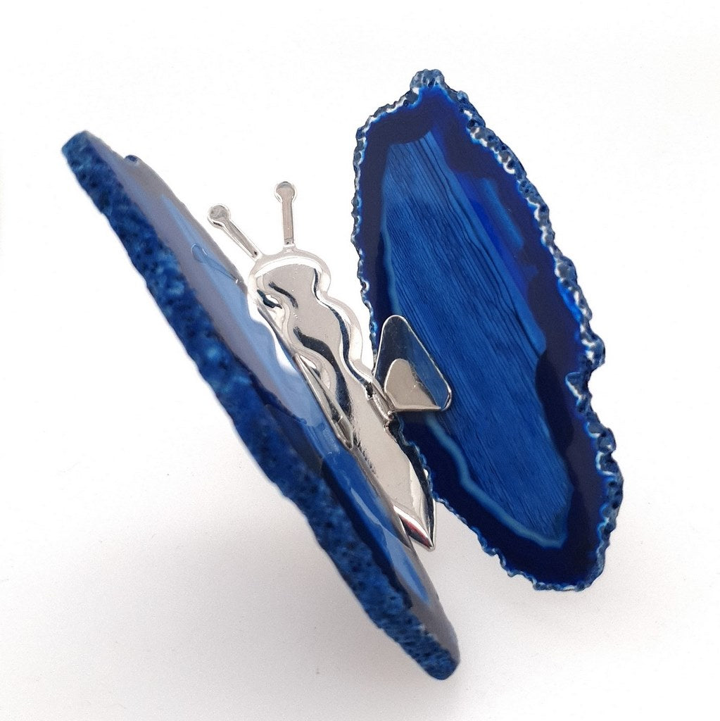 blue agate butterfly