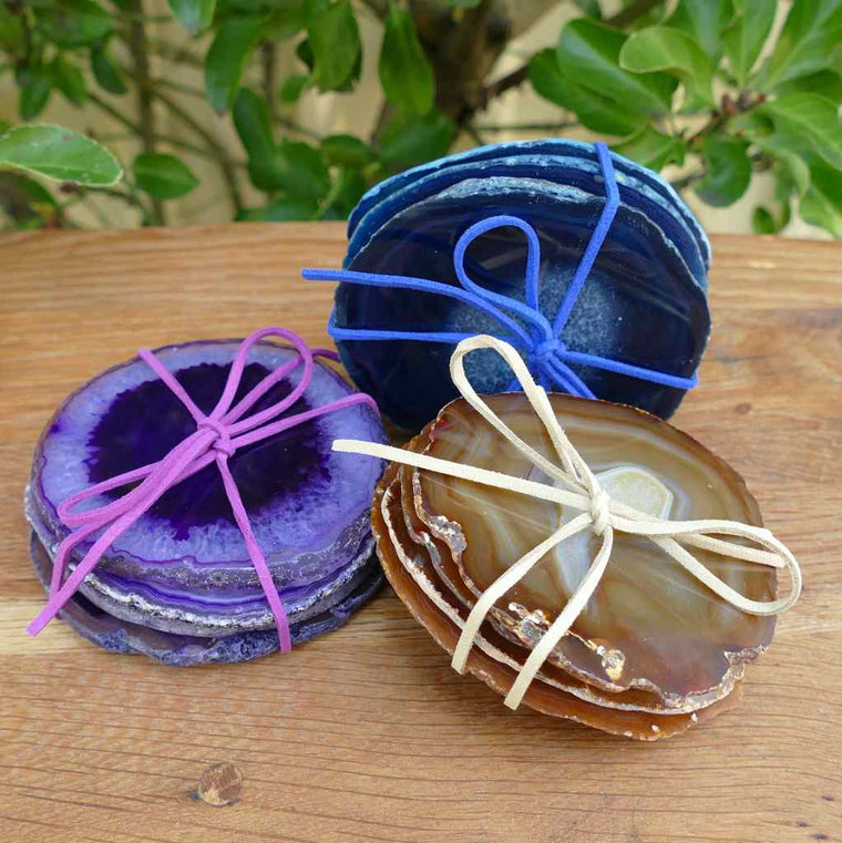 agate coasters