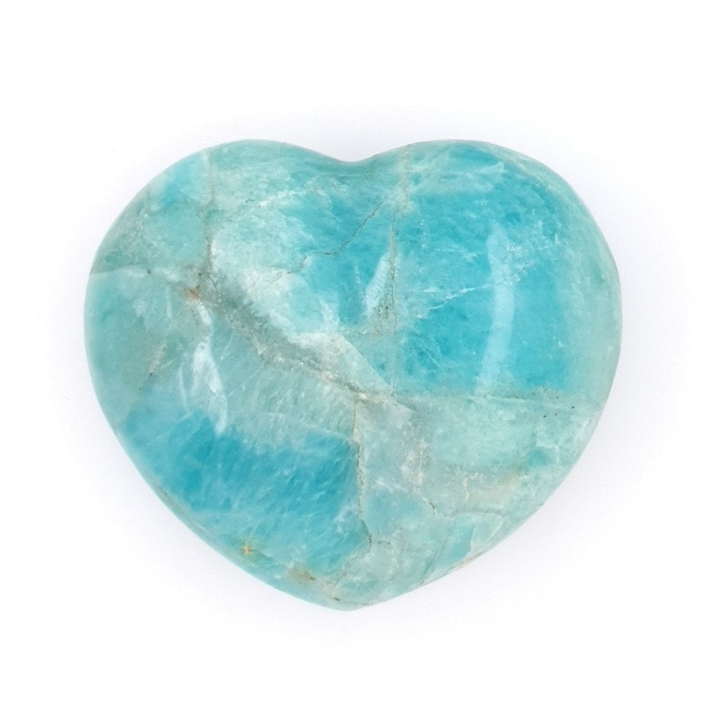 amazonite crystal heart