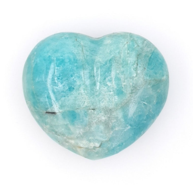 amazonite crystal heart