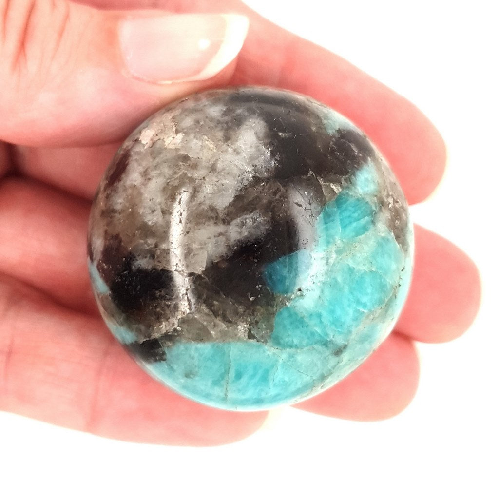 amazonite crystal sphere