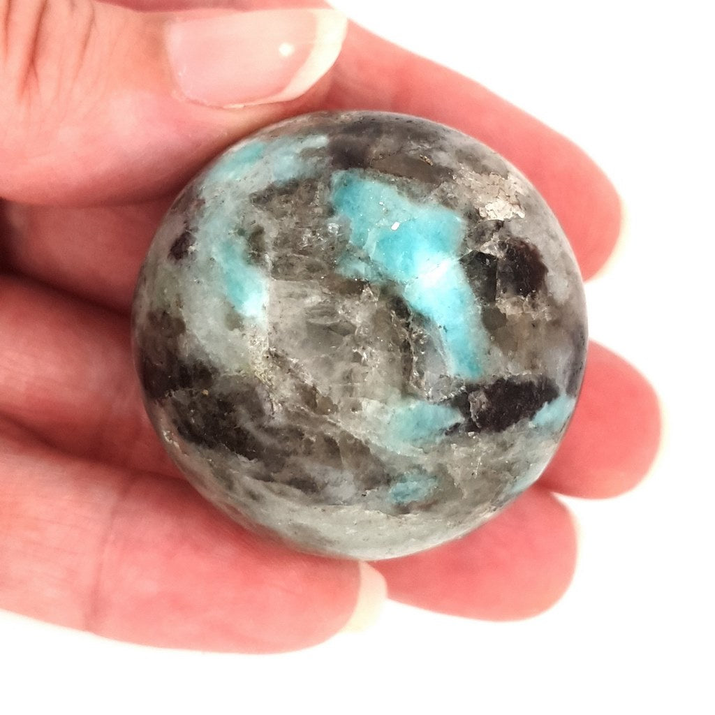 amazonite crystal sphere