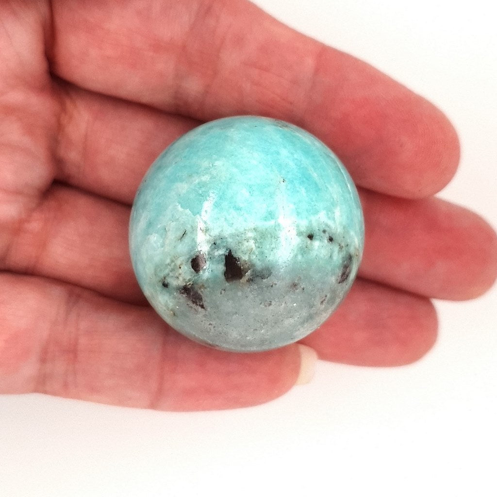 amazonite crystal sphere