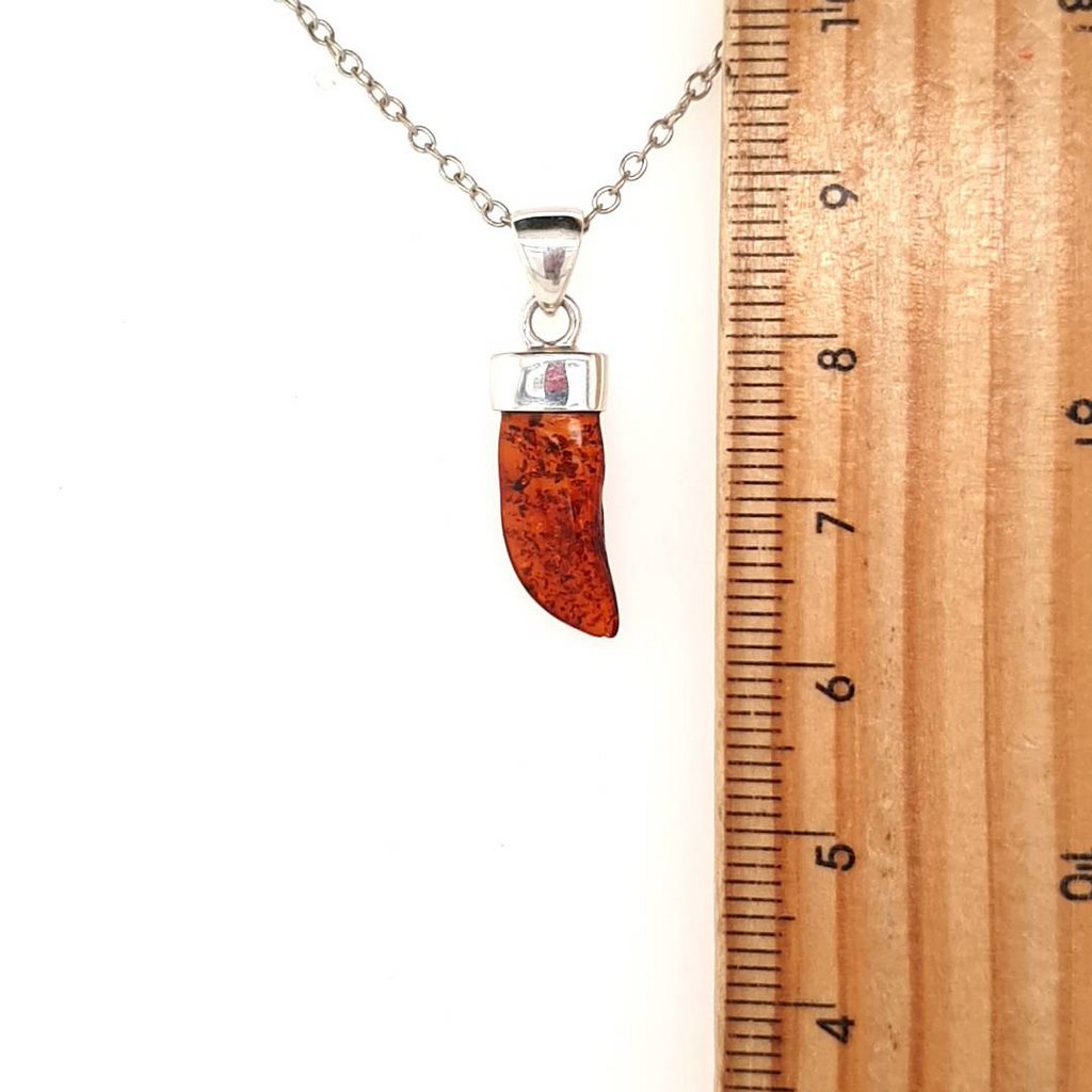 amber pendant