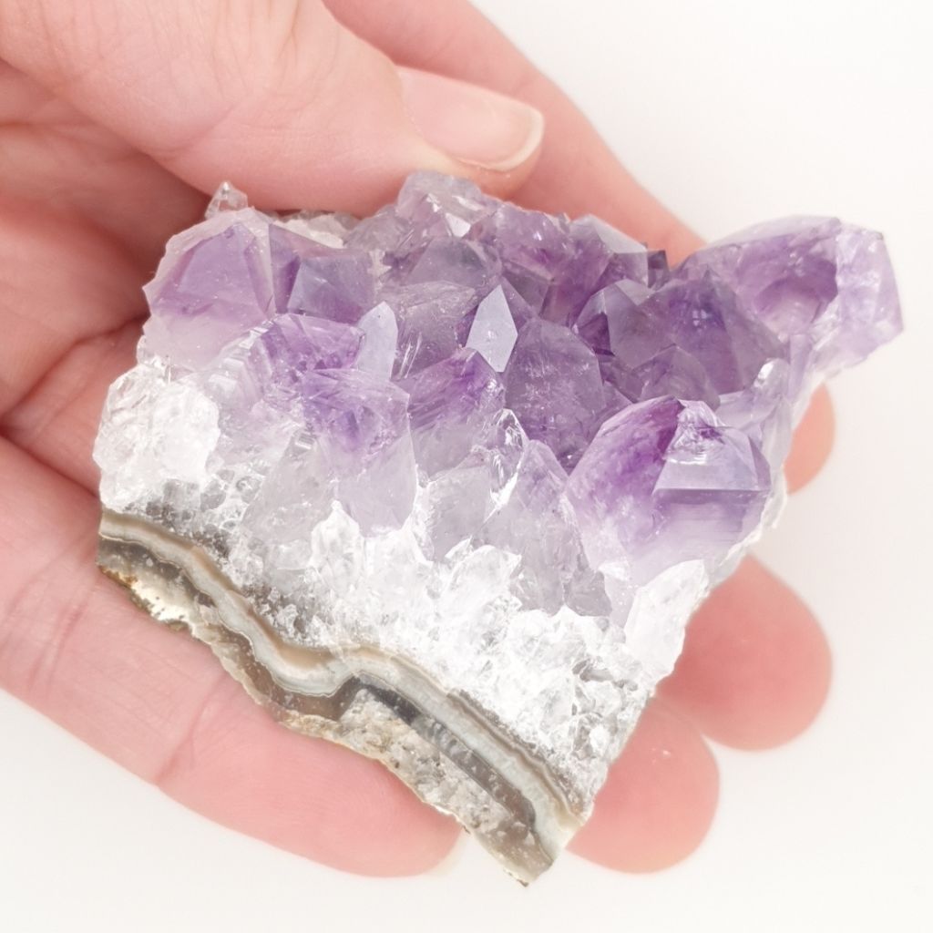 amethyst crystal cluster