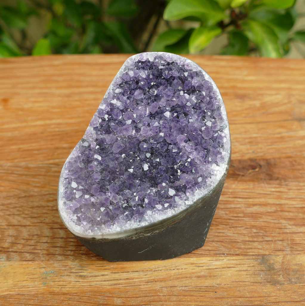 amethyst cluster cut base