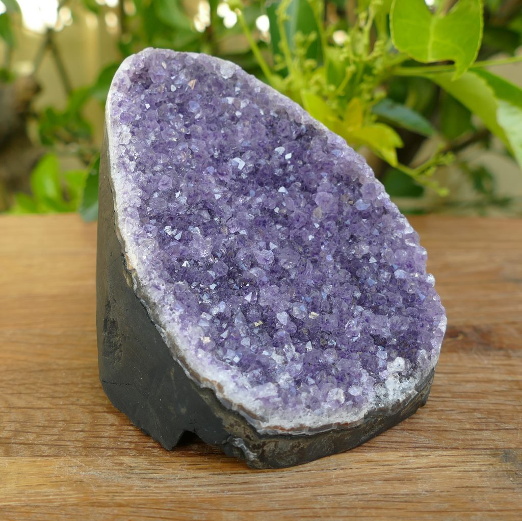 amethyst cluster cut base