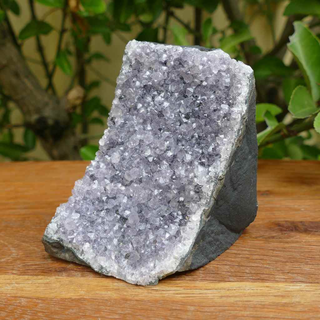 amethyst cluster cut base