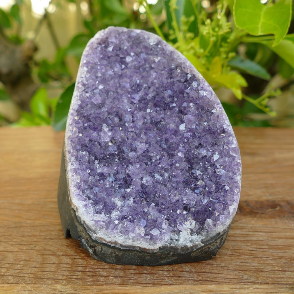 amethyst cluster cut base