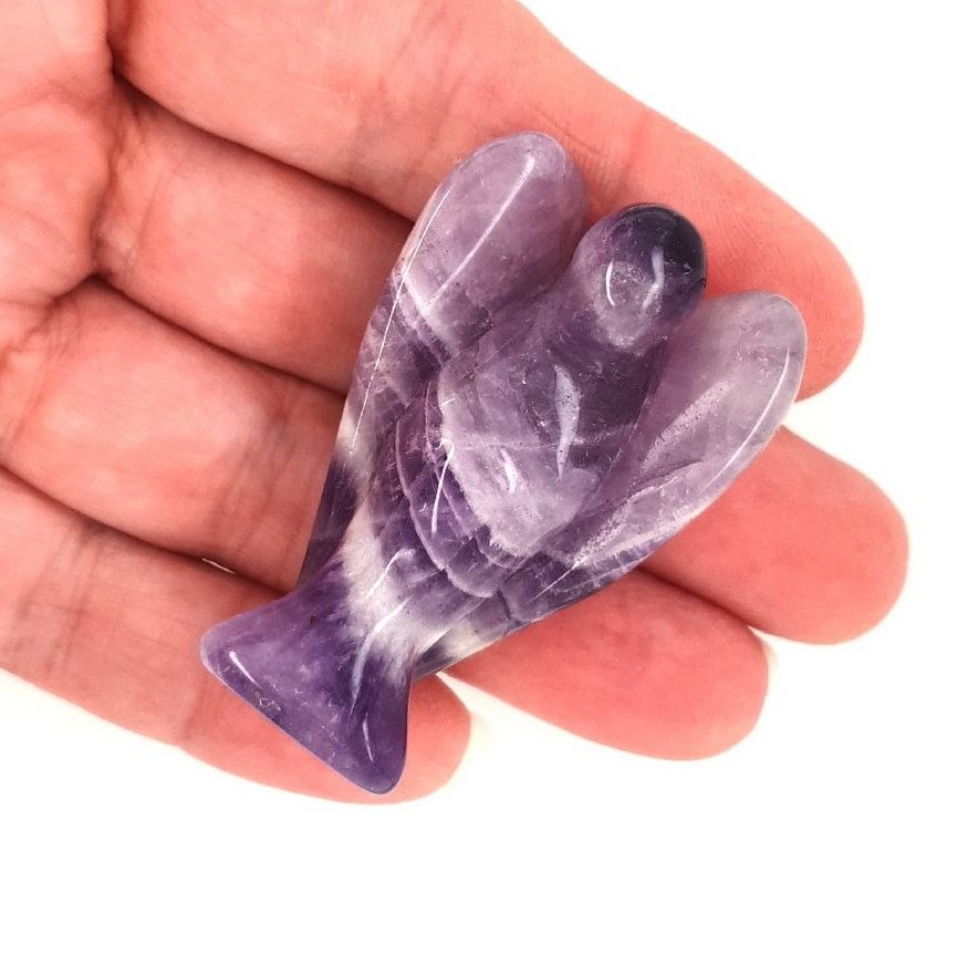 amethyst crystal angel