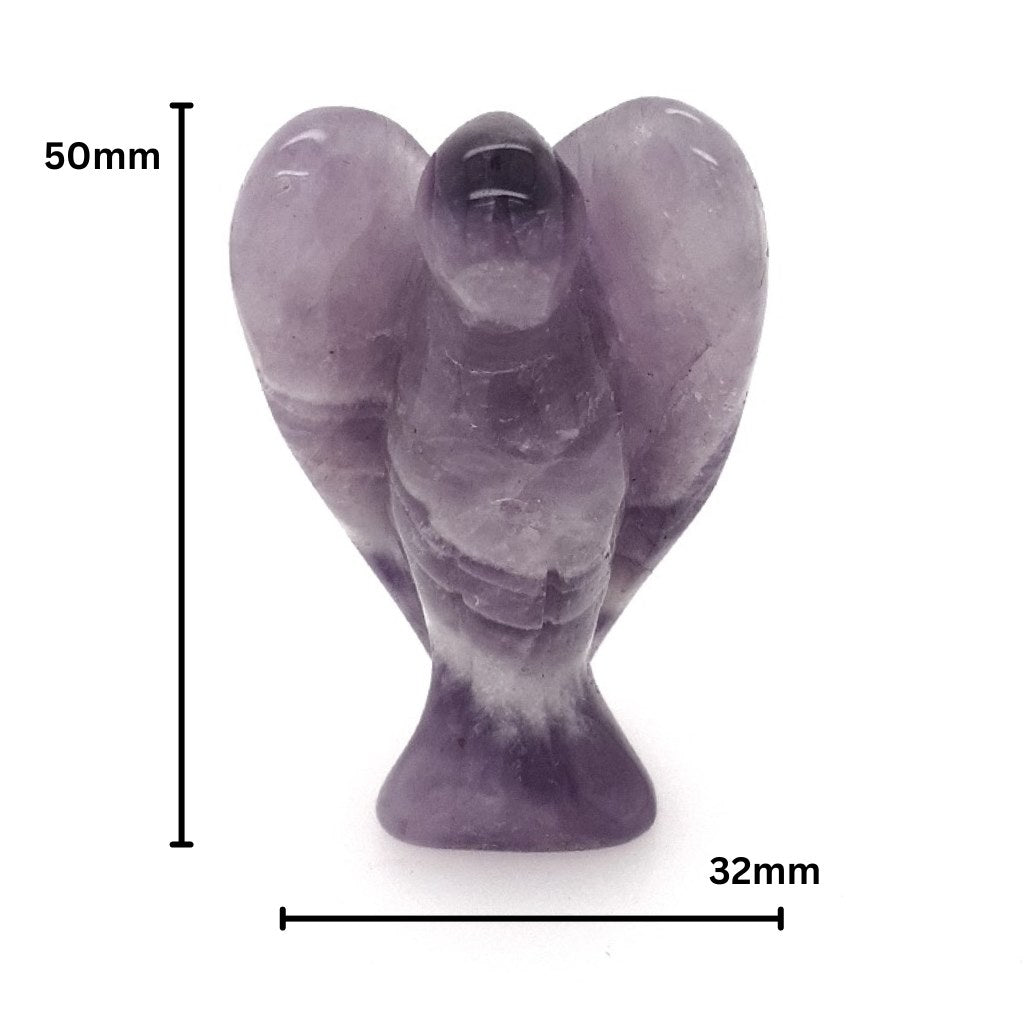 amethyst crystal angel