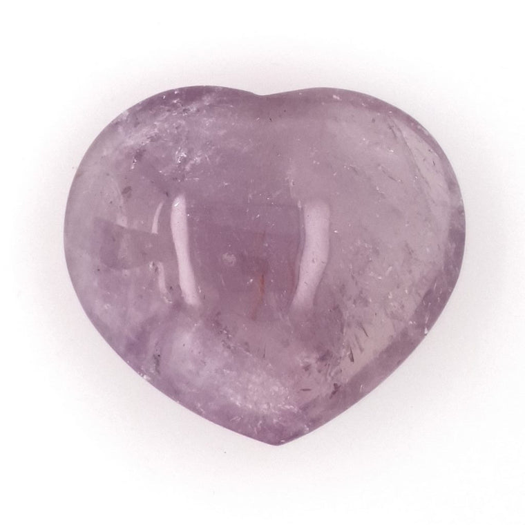 amethyst crystal heart