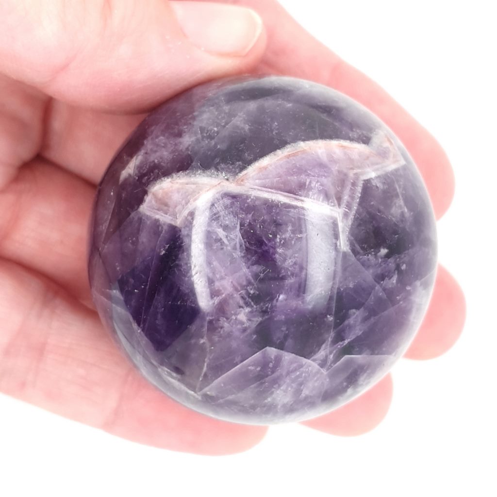 amethyst crystal sphere