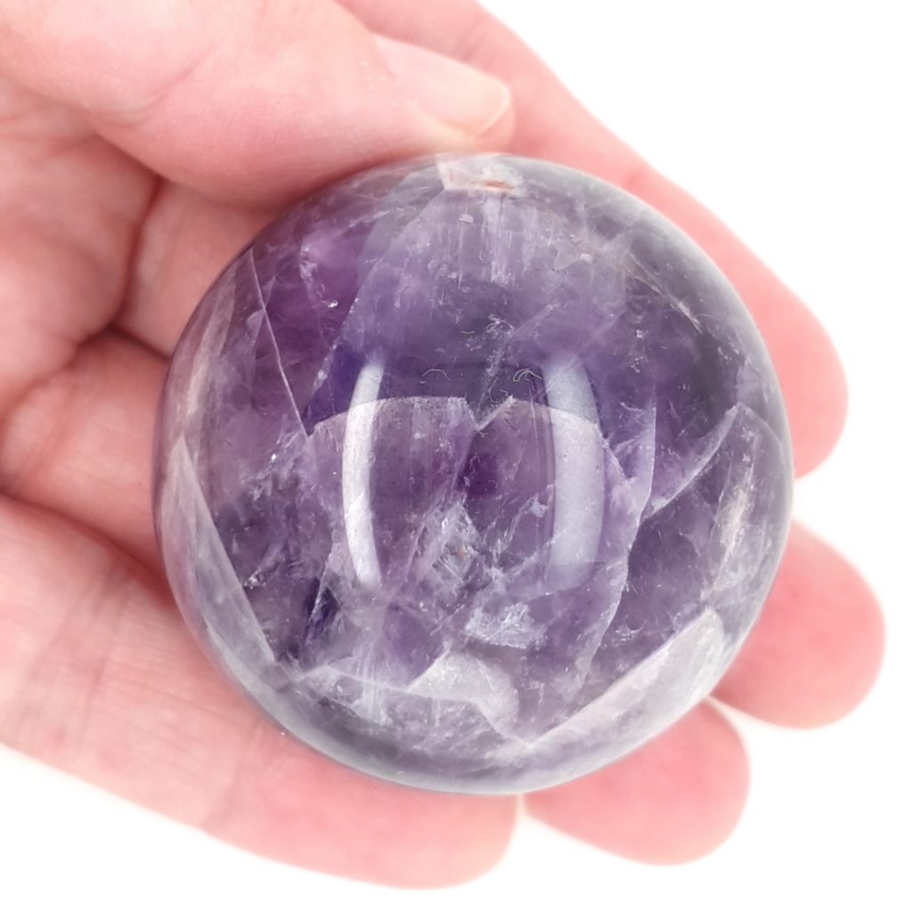 amethyst crystal sphere