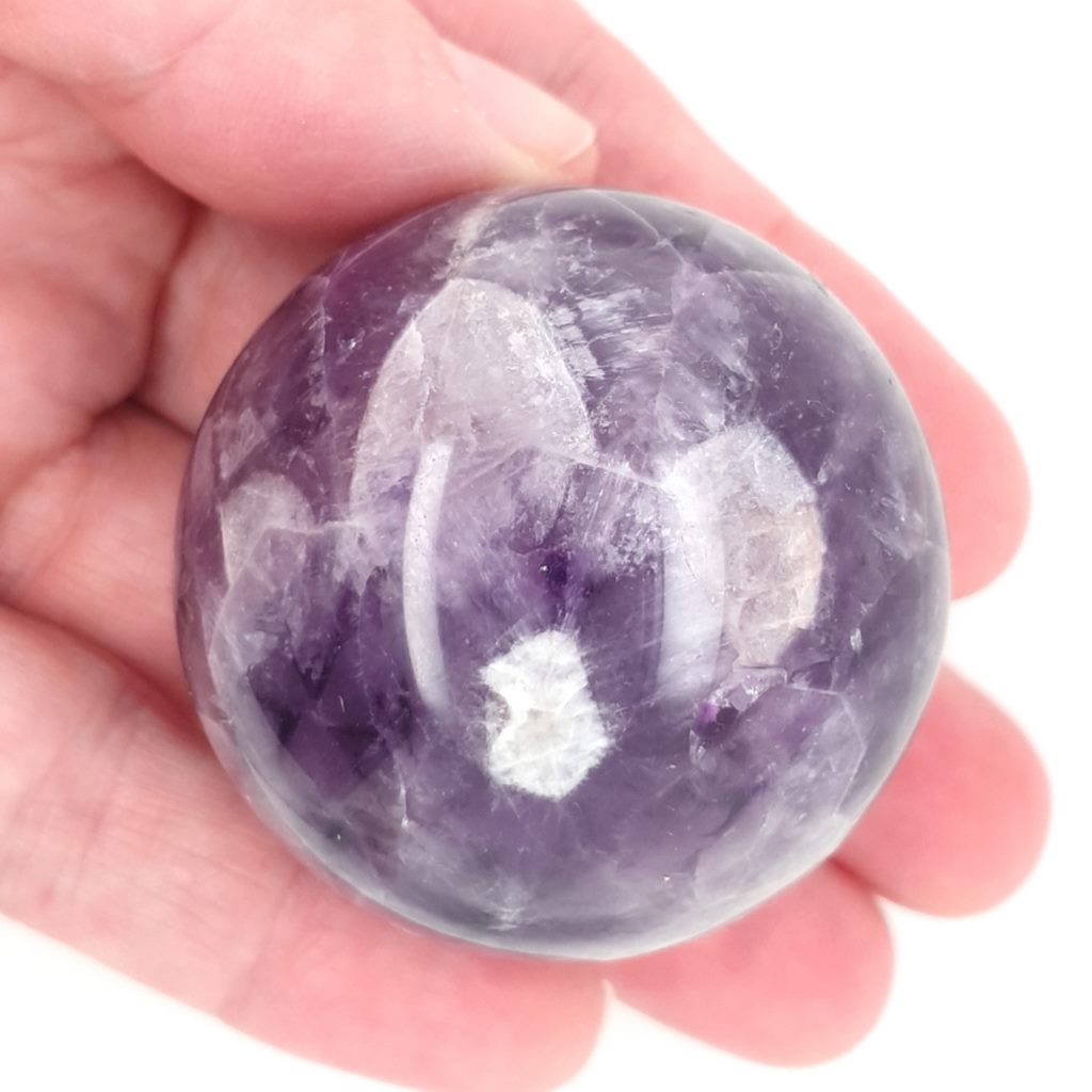 amethyst crystal sphere