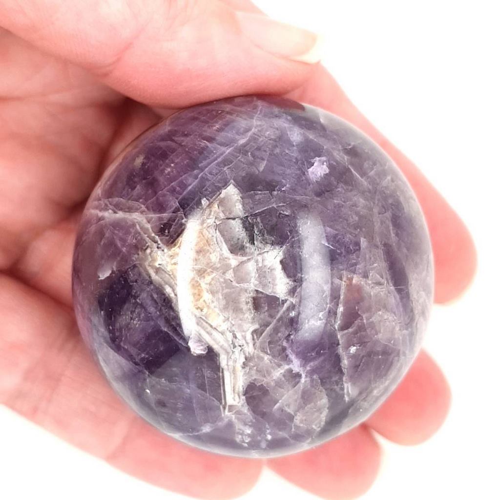 amethyst crystal sphere