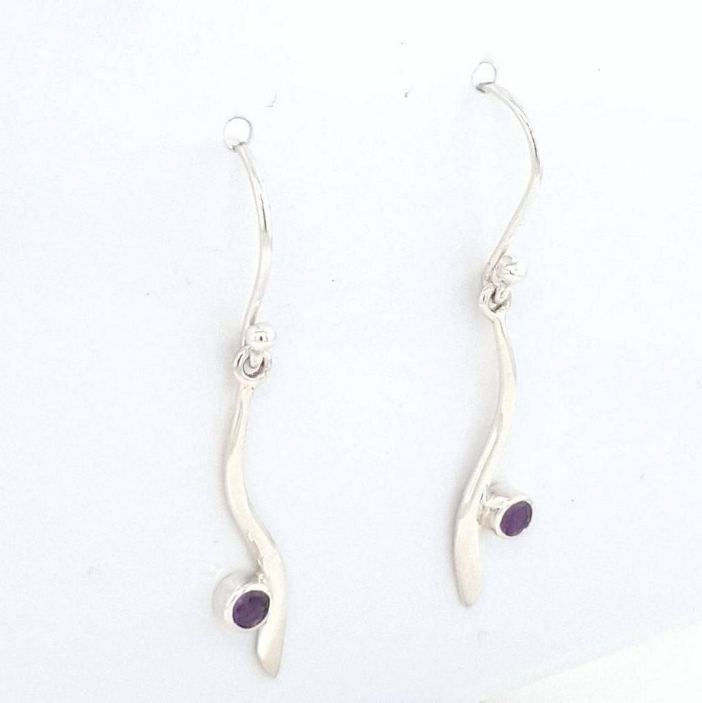 amethyst earrings