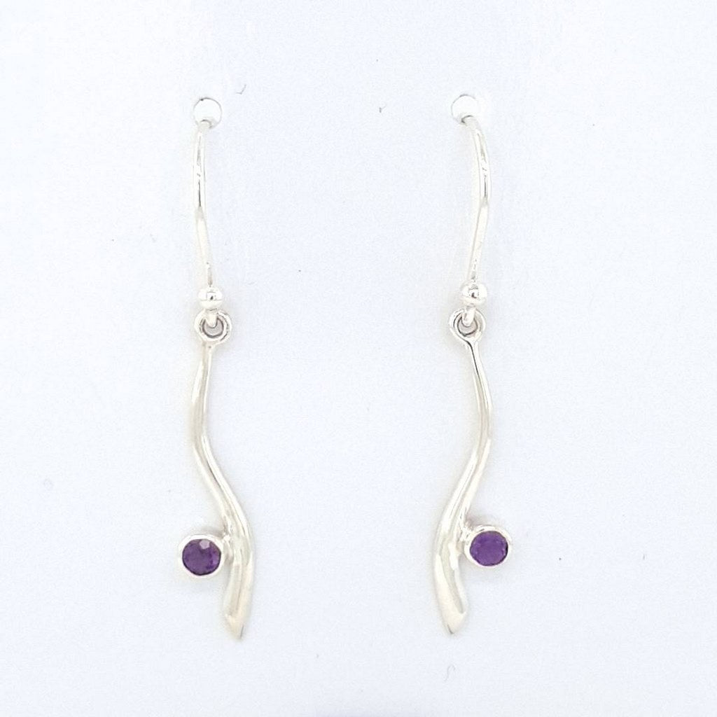 amethyst earrings