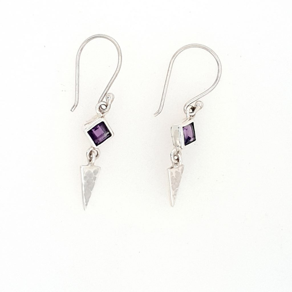 amethyst earrings