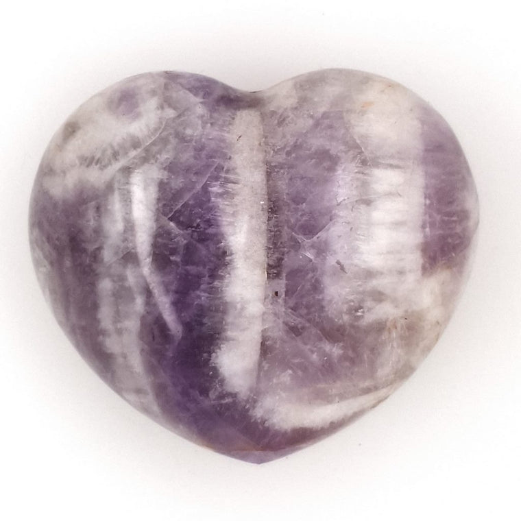 amethyst crystal heart