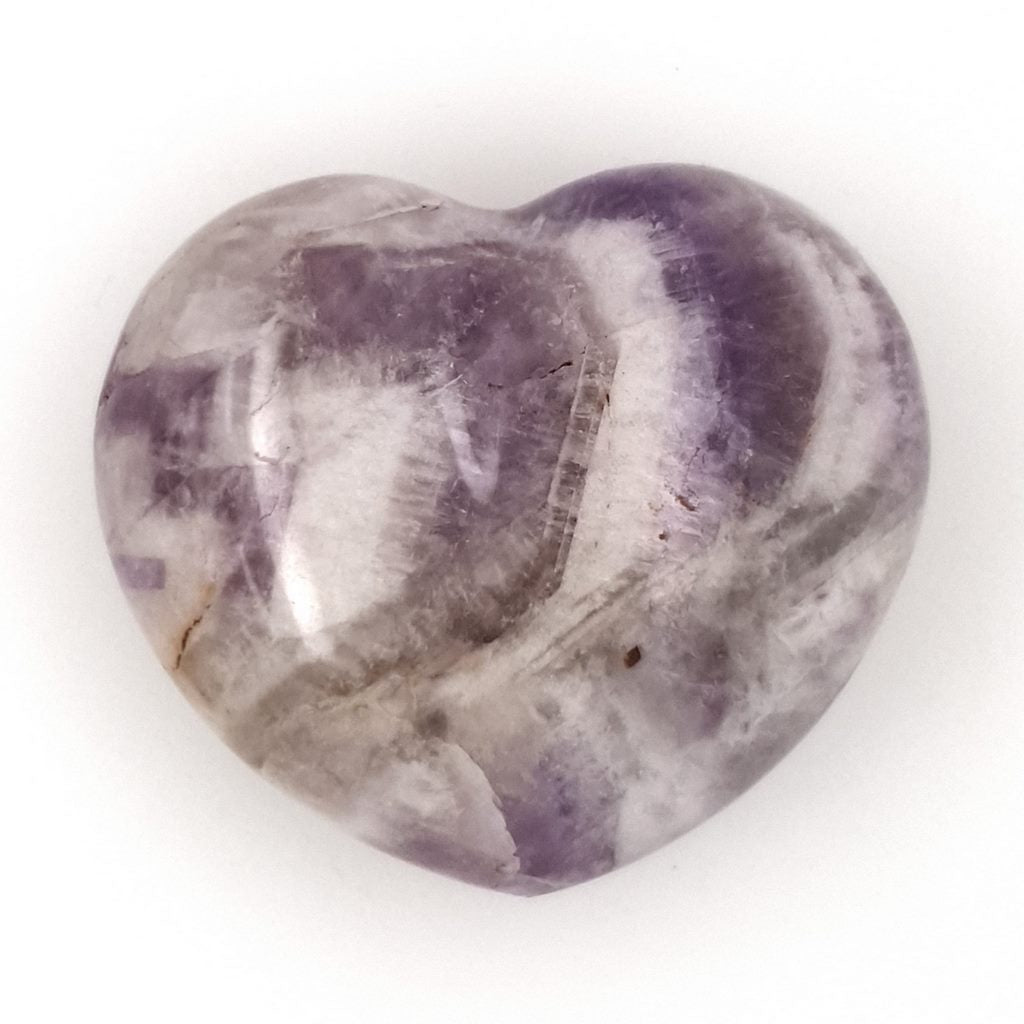 amethyst crystal heart