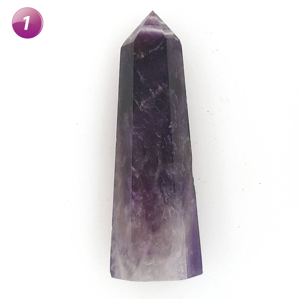 Amethyst Crystal Point Healing Wands for Reiki